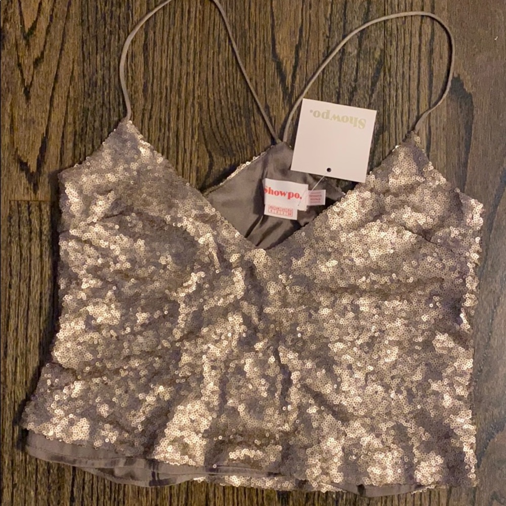 Sequin top
